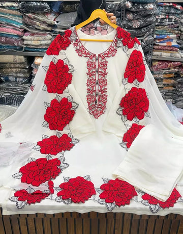 Fendy Silk Suit Set for Women with Dupatta | Festive & Party Wear Palazzo Suit | House of Saavi
